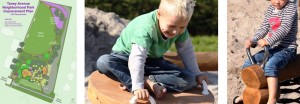 Kids Playing and Playground Map